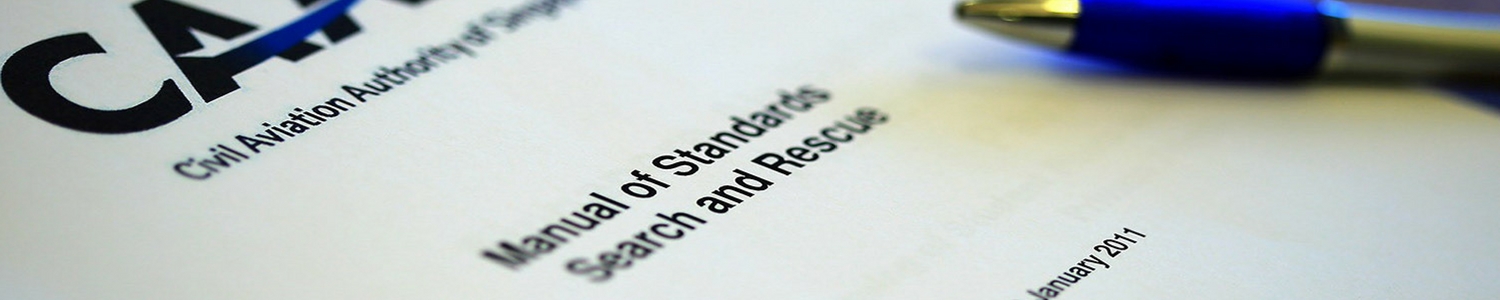 Photo of manual of standards for search and rescue