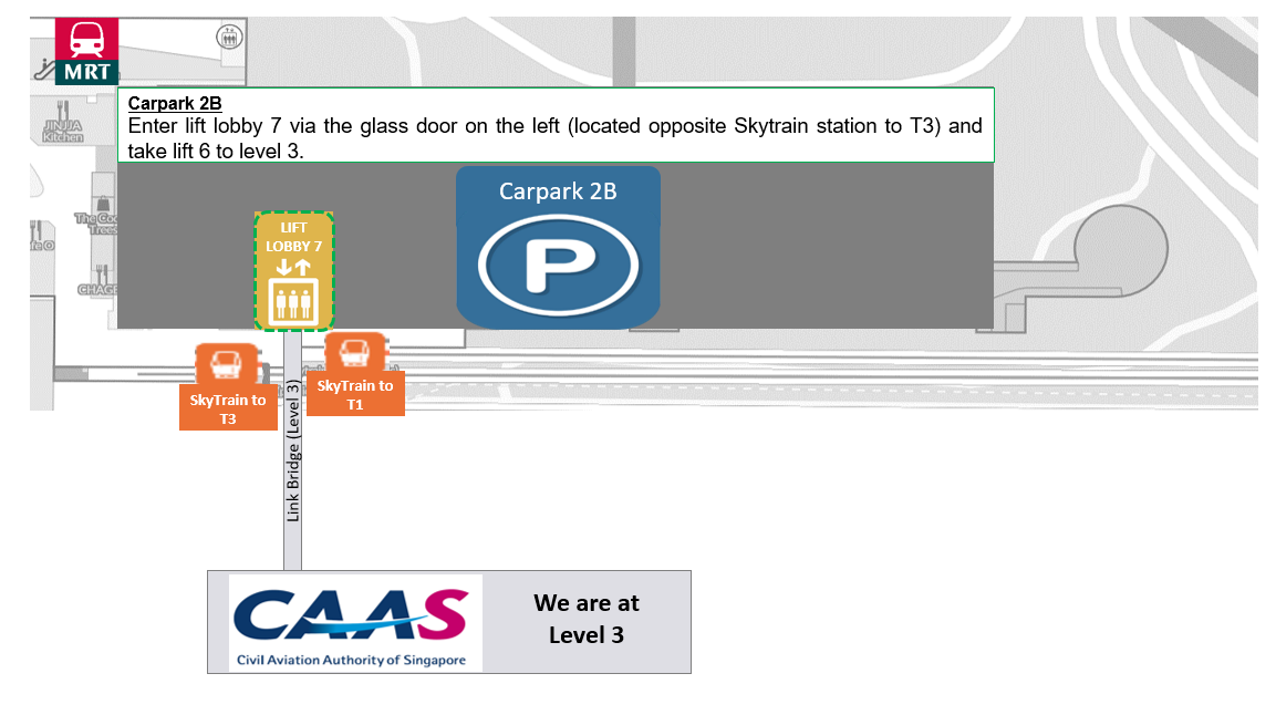 Directions to CAAS Corporate Office