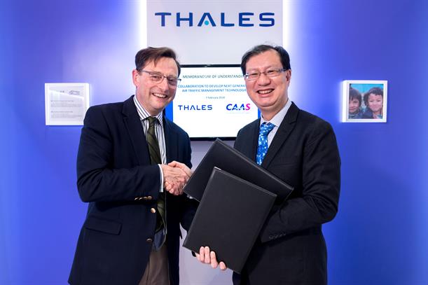 Photo 2 - CAAS-Thales MOU Photo 2 - CAAS-Thales MOU