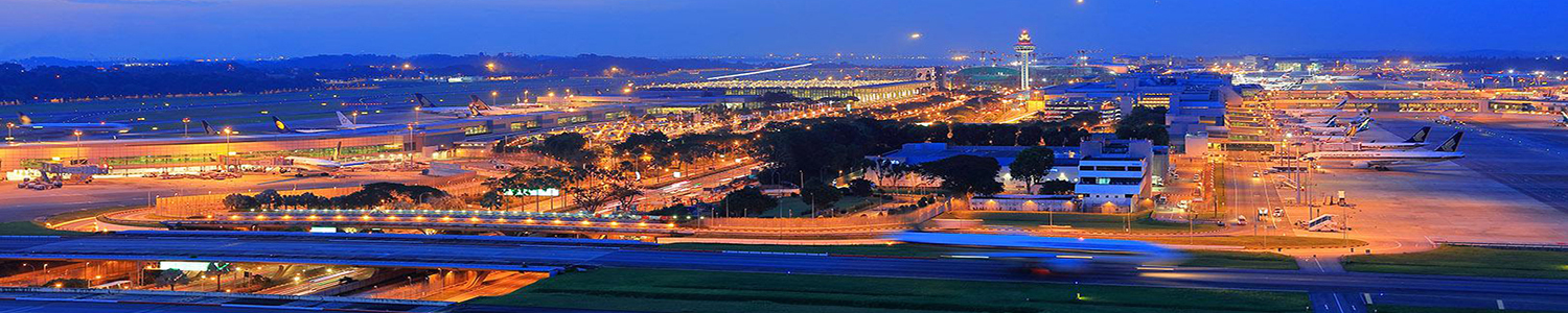 Photo of Changi Airport at night