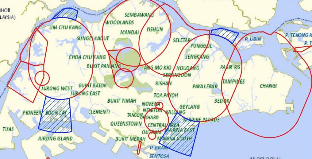 Area Limits Map version 2