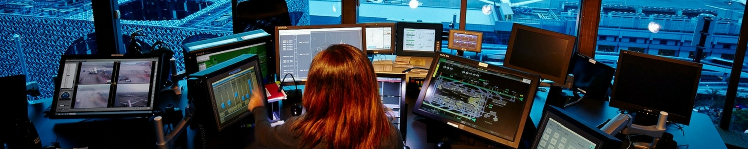 Officer in Air Traffic Controller Room