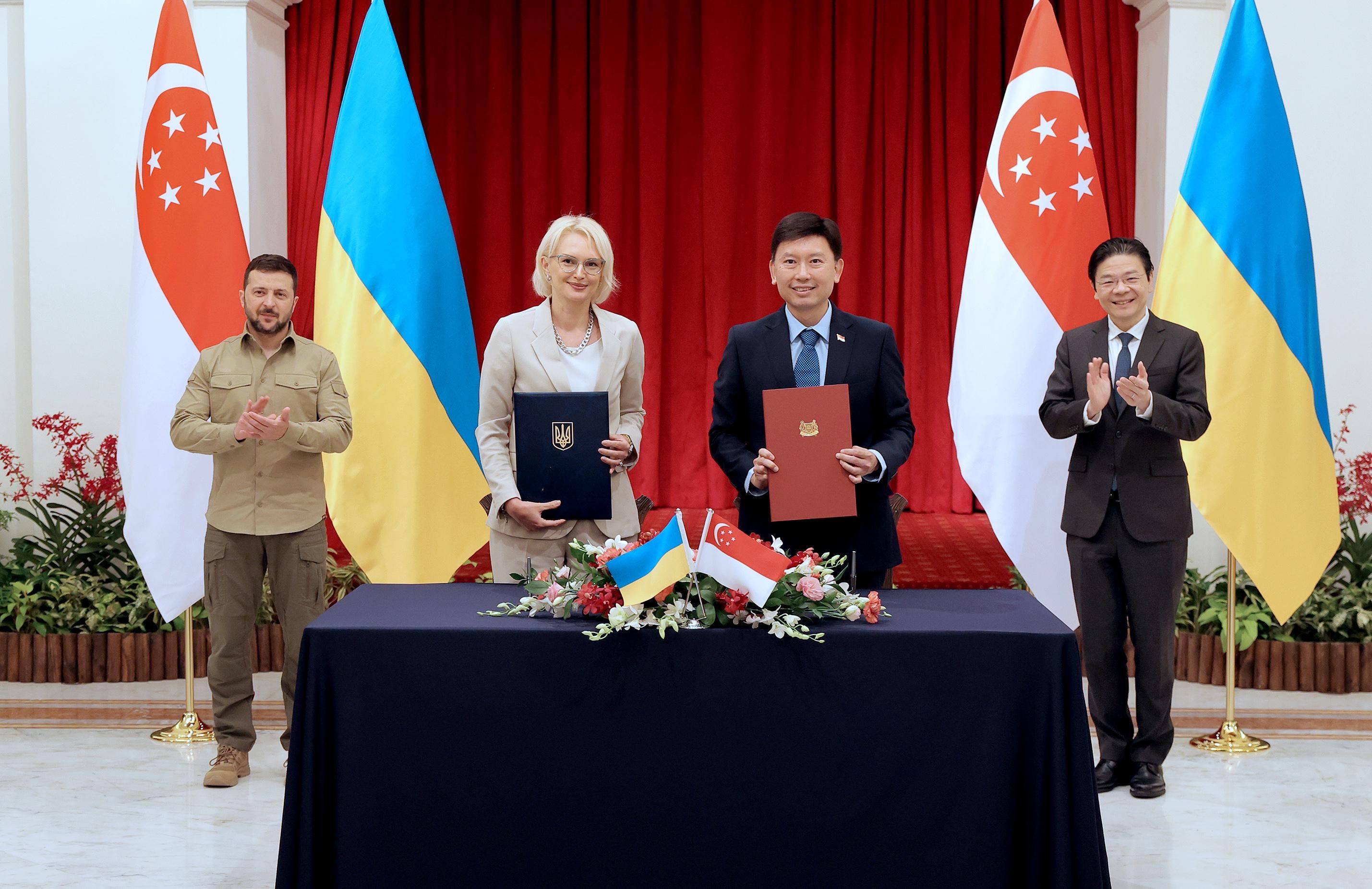 Singapore and Ukraine Sign Air Services Agreement to Support Air Connectivity Between Both Countries
